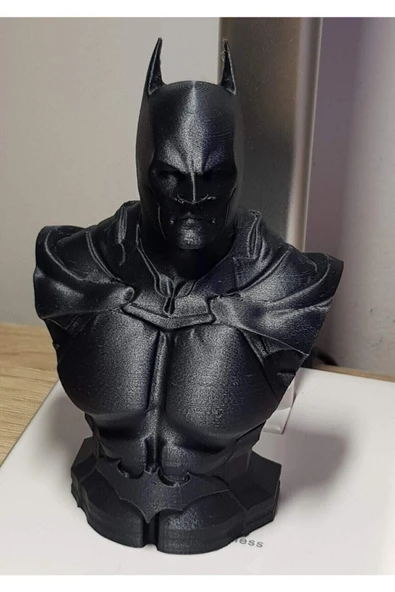3Dshopping Batman Figür Batman Büst 10 Cm Boyutunda - Resim 2