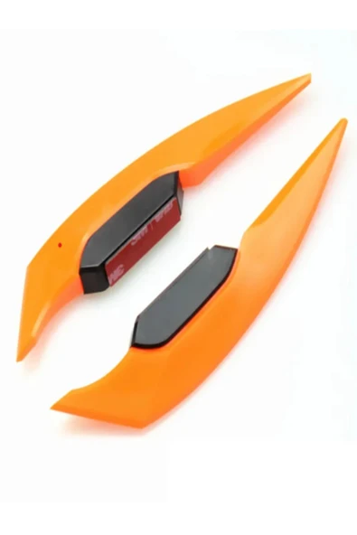 CANEREGE 2 adet motosiklet Winglet aerodinamik Spoiler kanat yan Spoile motosiklet aksesuarları kask bıçağı ürün görseli 1