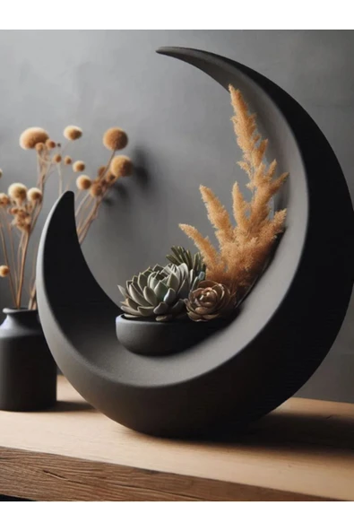3DAKSESUAR Dekoratif Saksı, Vazo (3D BASKI PLASTİK) ürün görseli 1