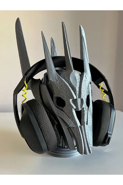 Nerva Design 3D Sauron Kulaklık Standı, Masaüstü Kulaklık Tutacağı/Tutucu, 34 cm - Yüzüklerin Efendisi, Lotr ürün görseli 1