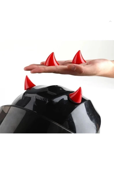 Kask Boynuzu Kask Aksesuarı Sağ Sol Takım ürün görseli 1
