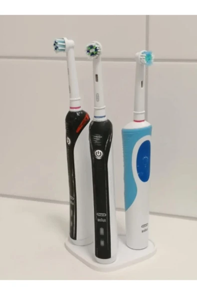 3D Oral B 3'lü Diş Fırça Standı ürün görseli 1