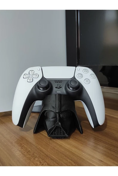 Nerva Design 3D Darth Vader Figürlü PS5/Xbox Joystick Standı - Xbox/PS5 Controller/Kol Tutucu ürün görseli 1