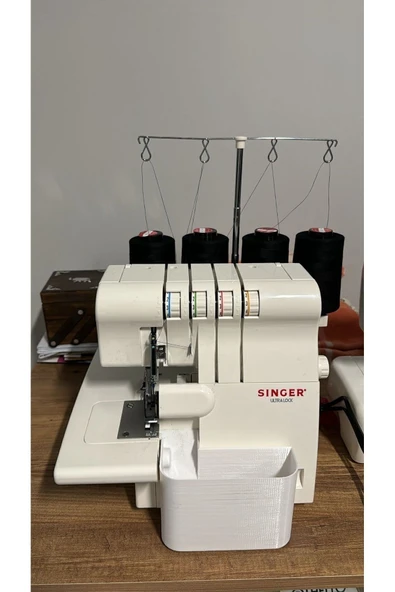 SİNGER Singer marka overlok makinası artık kumaş haznesi ürün görseli 1