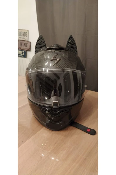 CANEREGE Motosiklet Kask Kedi Kulağı Süsü ürün görseli 1