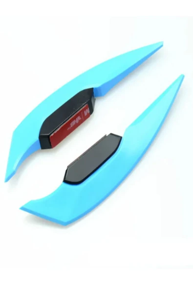 CANEREGE 2 adet motosiklet Winglet aerodinamik Spoiler kanat yan Spoile motosiklet aksesuarları kask bıçağı ürün görseli 1