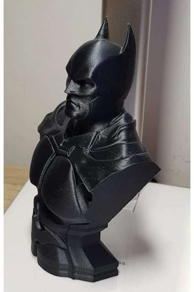 3Dshopping Batman Figür Batman Büst 10 Cm Boyutunda - Resim 3