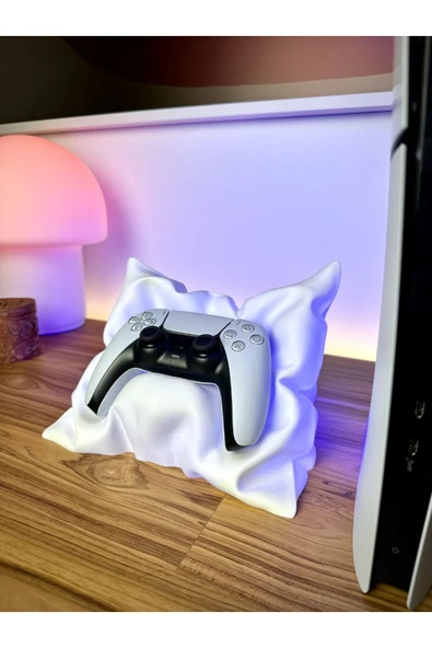 DESIGNBY Yastık Görünümlü Ps5 Kol Standı, Kol Tutucu Yastığı , PS4 / PS5 Uyumlu Joystick Kumanda Standı ürün görseli 1
