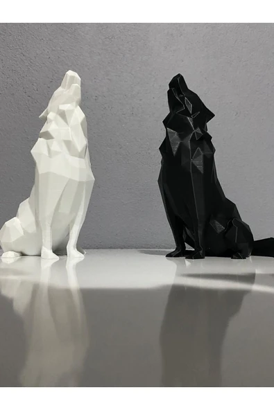Devotech Uluyan Kurt Biblo Ve Dekor 2 Adet 16 Cm - Resim 2