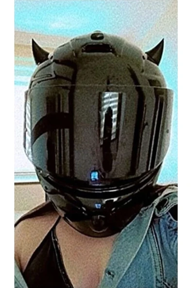 Mexis Store Motosiklet Kask Boynuzu Kask Aksesuarı Kask Süsü,kask Aksesuarı,kask Boynuzu ürün görseli 1