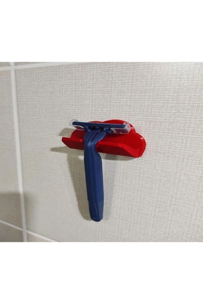 CANEREGE Yapışkanlı Bulut Banyo Düzenleyici - Jilet Tutucu Plastik Aparat ürün görseli 1