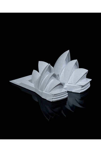 STLFLIX Sidney Opera Binası Ev/Ofis dekor ürünü 17x13x8cm ölçülerinde ürün görseli 1