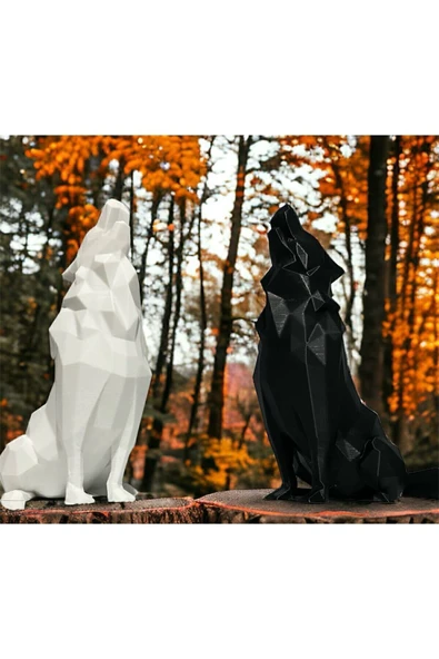 Devotech Uluyan Kurt Biblo Ve Dekor 2 Adet 16 Cm - Resim 4