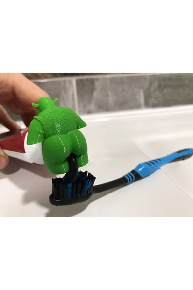 Root Made Shrek Diş Macunu Kapağı 2 Adet ürün görseli 1