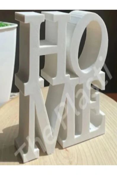 CANEREGE Home Yazılı Dekoratif Biblo Ve Masaüstü Dekor Siyah 10 Cm X 10 Cm Boyut ürün görseli 1