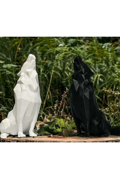 Devotech Uluyan Kurt Biblo Ve Dekor 2 Adet 16 Cm - Resim 3