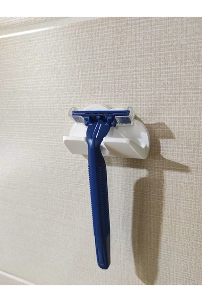Nerva Design 3D 3M Yapışkanlı Bulut Banyo Düzenleyici - Jilet Tutucu Plastik Aparat ürün görseli 1