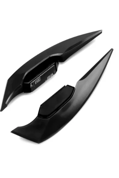 CANEREGE 2 adet motosiklet Winglet aerodinamik Spoiler kanat yan Spoile motosiklet aksesuarları kask bıçağı ürün görseli 1