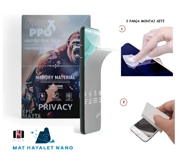Casper Via M20 NANO Ekran Koruyucu Esnek ULTRA İnce - MAXXPRO - MAT HAYALET ürün görseli 1