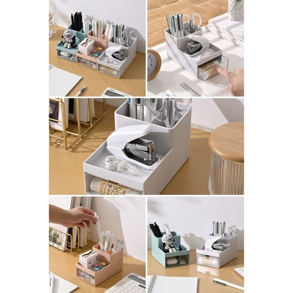 Piev Çekmeceli Bölmeli Çok Amaçlı Düzenleyici Mini Organizer ürün görseli 1