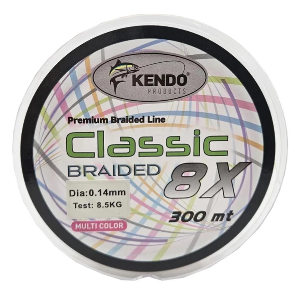 Kendo Classic 8X 300m Multicolor Örgü İp - Resim 2