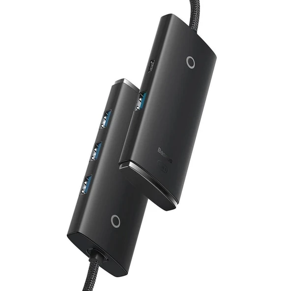 Baseus Lite 4in1 Multifonksiyonel Type-C Hub Dock Station - Resim 2
