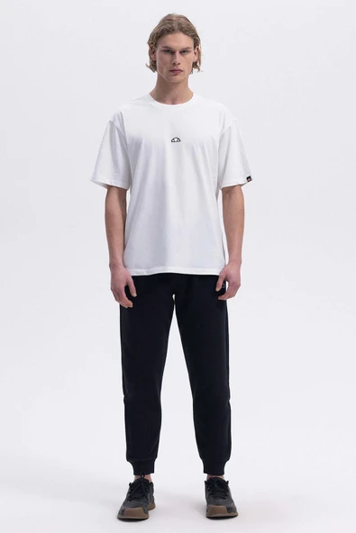Ellesse Erkek Off White Tişört 5SM5376 - Resim 3