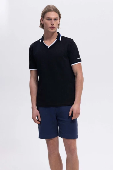 Ellesse Erkek Siyah Tişört 5SM5491 - Resim 4