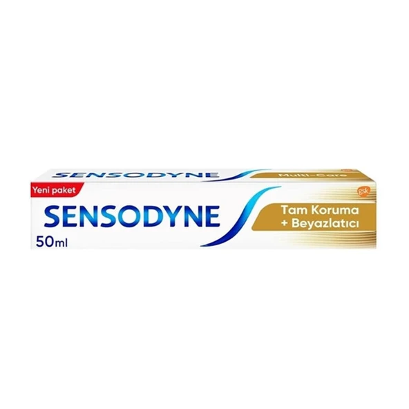 Sensodyne Tam Koruma+Beyazlatıcı Diş Macunu 50 Ml ürün görseli 1