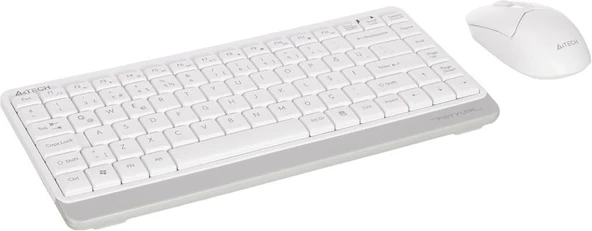 A4 Tech FG1112 Beyaz Mini TKL Kablosuz Klavye Mouse Seti Outlet - Resim 6
