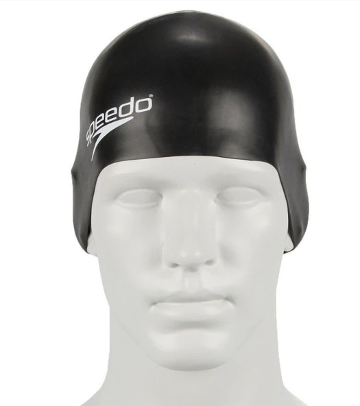 SPEEDO Plain Moulded Bone Siyah Çocuk Bonesi 8-709900001 ürün görseli 1