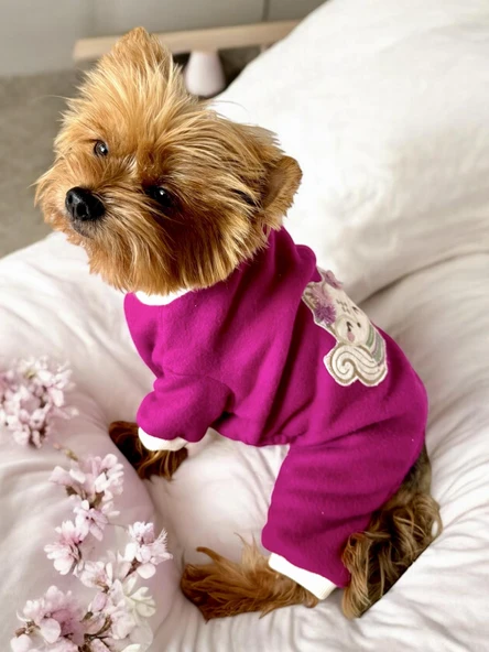 Foxie Polar Köpek Tulum Pijama - Resim 5