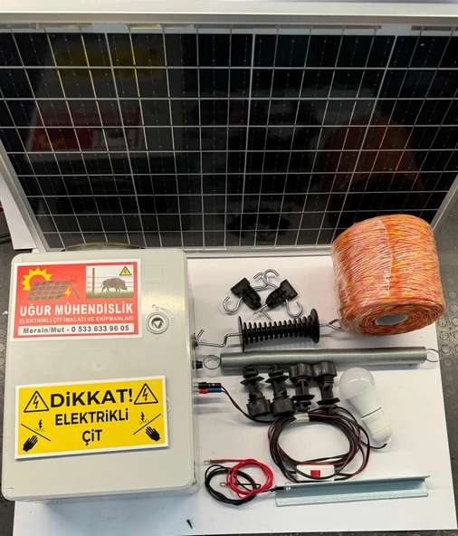 Uğur Mühendislik Elektrikli Çit Domuz Kovucu 24AHSET-1 ürün görseli 1