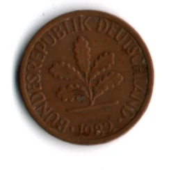 Almanya 1 Pfennig 1982-G (mp1908) ürün görseli 1
