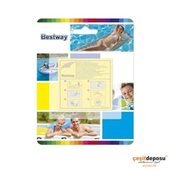 BESTWAY TAMİR SETİ YAMALI KARTELA (62068) ürün görseli 1