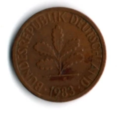 Almanya 1 Pfennig 1983-G (mp1910) ürün görseli 1