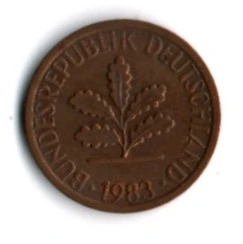 Almanya 1 Pfennig 1983-D (mp1909) ürün görseli 1