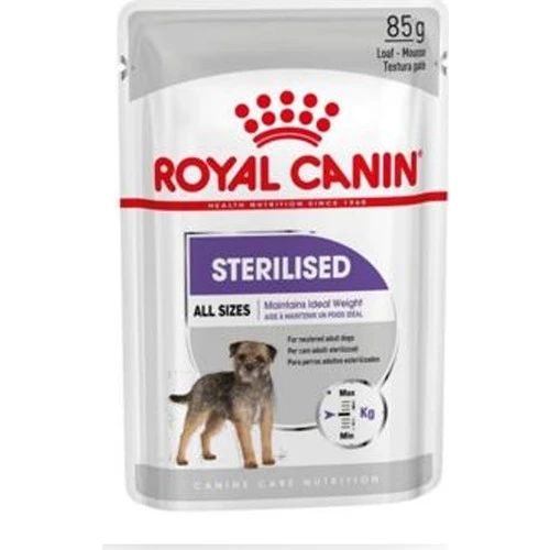 Royal Canin Sterilised Kısır Köpek Yaş Mama 85 Gr X 12 ürün görseli 1