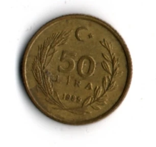 T.C. 50 Lira 1989 (mp1923) - Resim 2