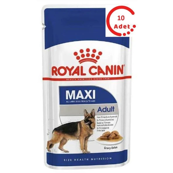Royal Canin Maxi Adult Köpek Yaş Maması 140g x 10 Adet ürün görseli 1