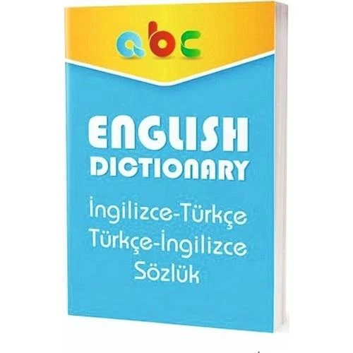 İLKADIM ABC İNGİLİZCE-TÜRKÇE-İNGİLİZCE SÖZLÜK ürün görseli 1