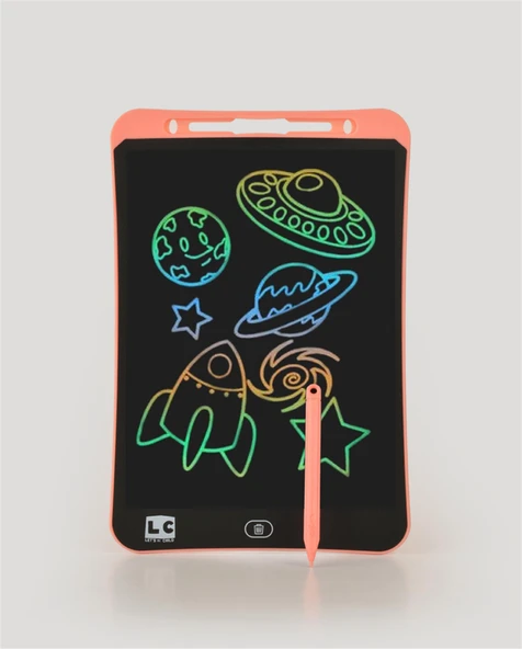 LCD Pembe Dijital Çizim Tableti 10 İnç ürün görseli 1