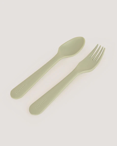 Kaşık & Çatal Seti Sage Green - Resim 5