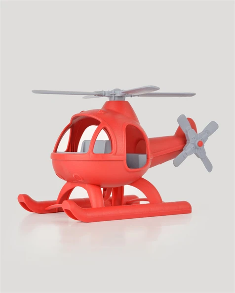 Büyük Helikopter Kırmızı - Resim 2