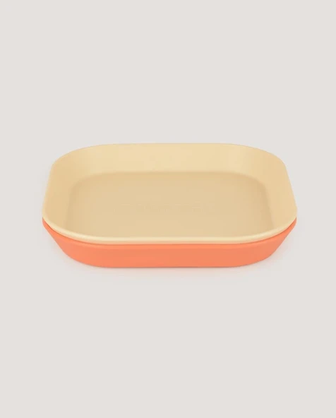 2'li Kare Tabak Peach-Vanillia ürün görseli 1