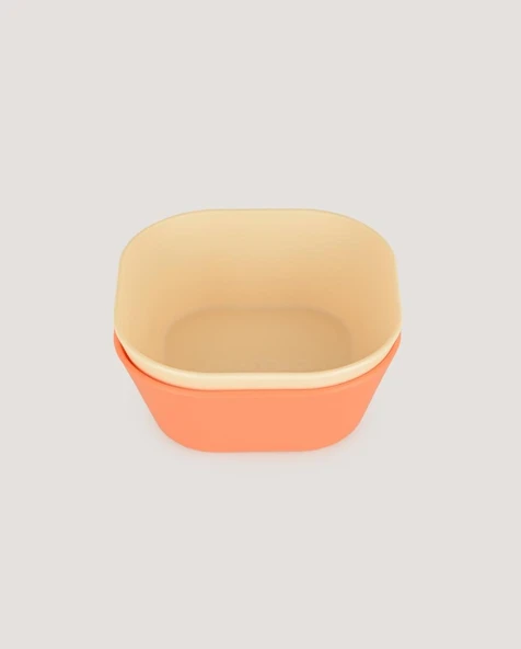 2'li Kare Kase Peach-Vanillia ürün görseli 1