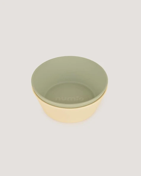 2'li Yuvarlak Kase Sage Green-Vanillia ürün görseli 1