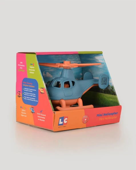Turkuaz Minik Helikopter - Resim 6