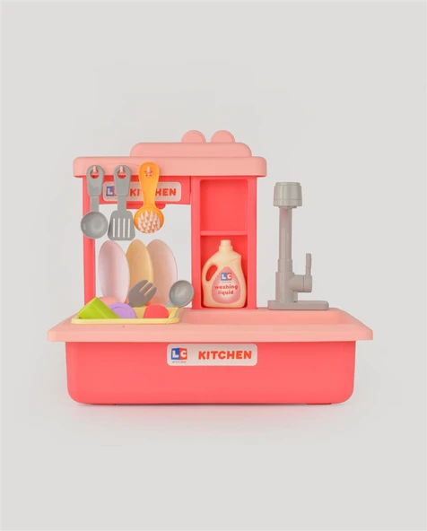 Pembe İnteraktif Lavabo Seti ürün görseli 1