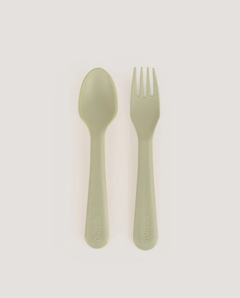 Kaşık & Çatal Seti Sage Green ürün görseli 1